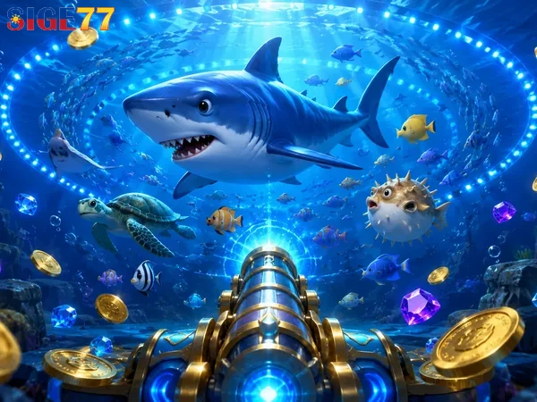 Fisher Game giant fish boss battle